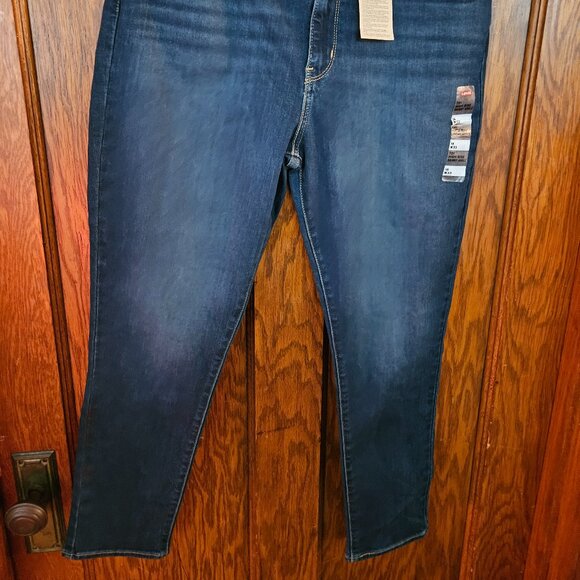 721 High Rise Skinny Ankle Jeans SZ 33 -16 - Picture 2 of 9